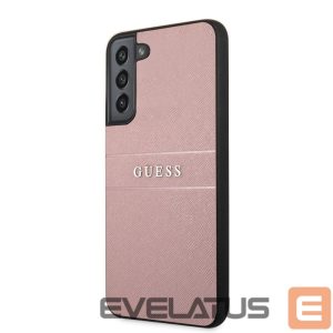 Nugarėlės dėklai Guess Samsung Samsung S22 Plus PU Leather Saffiano Case Pink