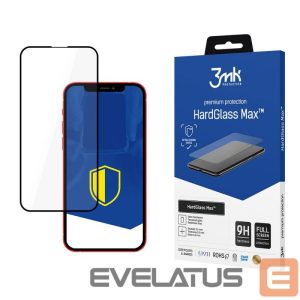 Apsauginiai stiklai 3MK Xiaomi Redmi Note 11s / 11 4G Black -  HardGlass Max 