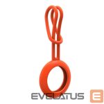 Smart tag priedas iLike  AirTag Silicone Keychain Loop Case Orange