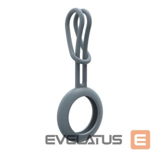 Smart tag priedas iLike  AirTag Silicone Keychain Loop Case Grey Blue