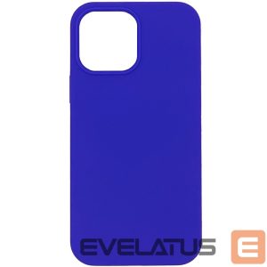 Nugarėlės dėklai Evelatus Apple iPhone 12 Pro Max Premium Soft Touch Silicone Case Dark Blue