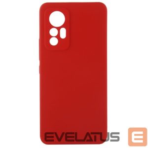 Nugarėlės dėklai Evelatus Xiaomi 12 Pro Premium Soft Touch Silicone Case Red