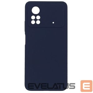 Nugarėlės dėklai Evelatus Xiaomi Poco X4 Pro 5G Premium Soft Touch Silicone Case Blue