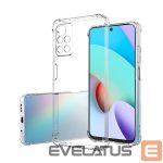 Nugarėlės dėklai Evelatus Xiaomi Poco M4 Pro 5G Military Shockproof Silicone Case TPU Transparent