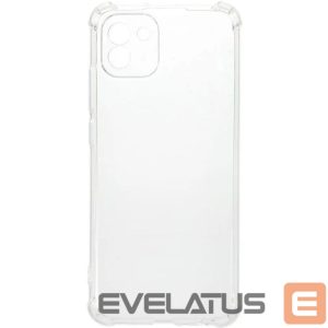 Nugarėlės dėklai Evelatus Samsung Galaxy A03 Military Shockproof Silicone Case TPU Transparent