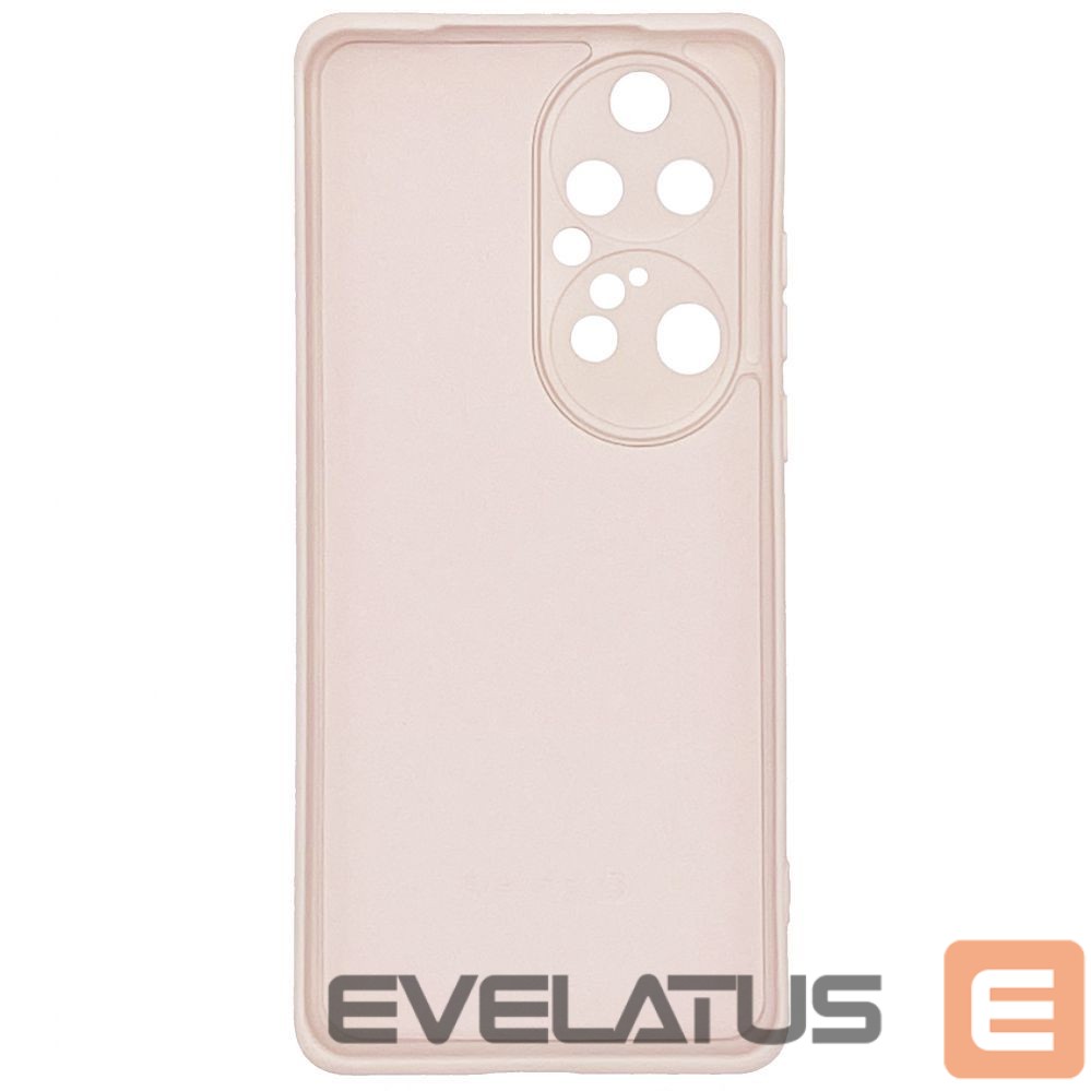 Nugarėlės dėklai Evelatus Huawei P50 Pro Nano Silicone Case Soft Touch TPU Beige