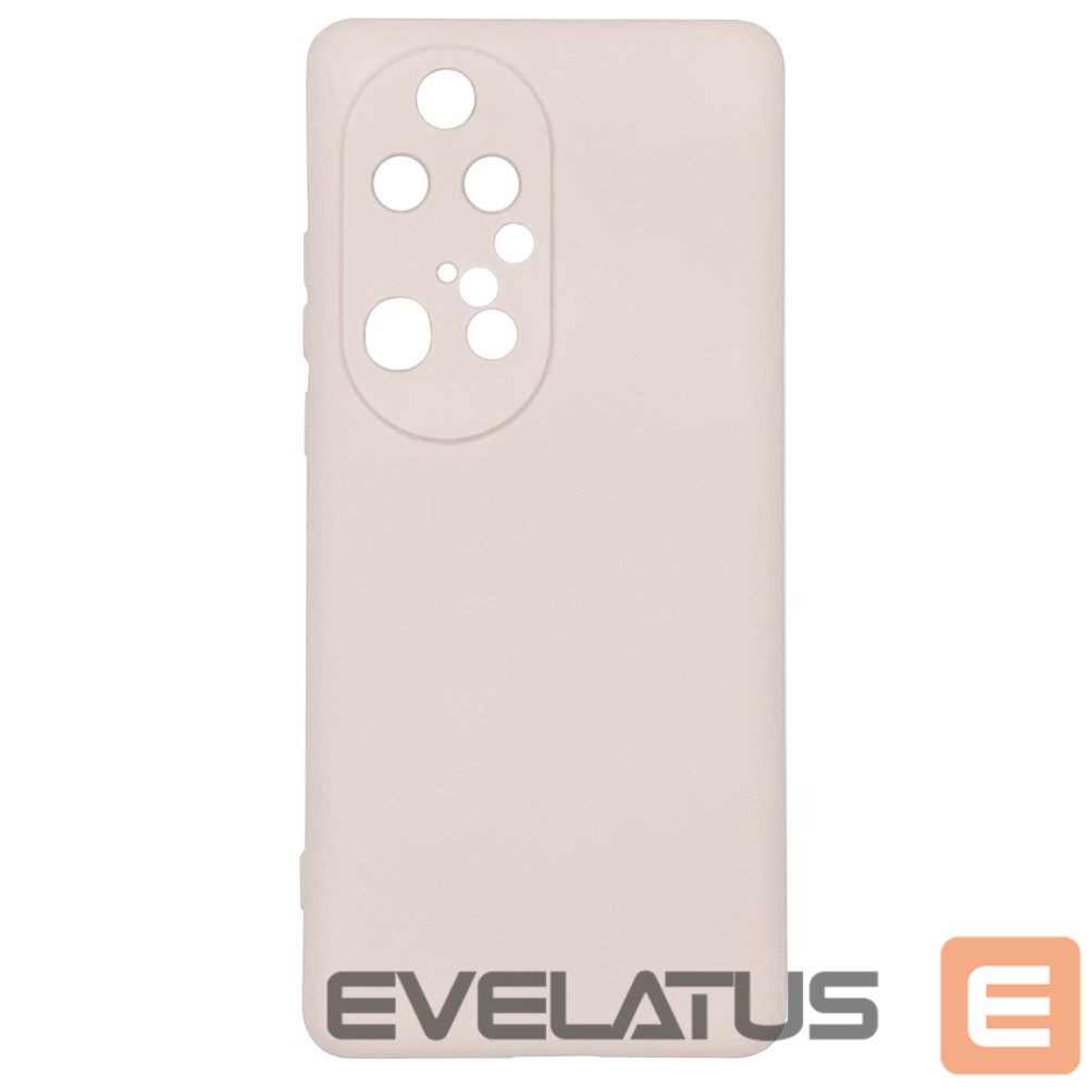 Nugarėlės dėklai Evelatus Huawei P50 Pro Nano Silicone Case Soft Touch TPU Beige