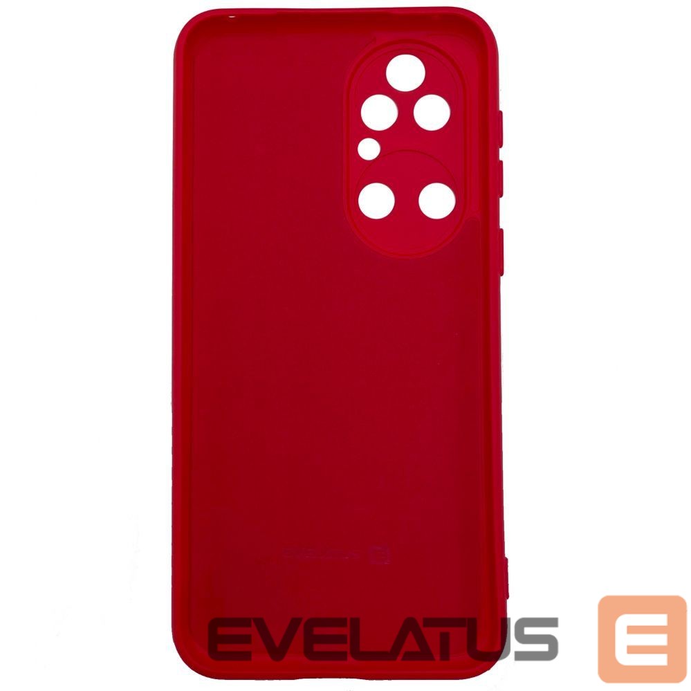 Nugarėlės dėklai Evelatus Huawei P50 Nano Silicone Case Soft Touch TPU Red