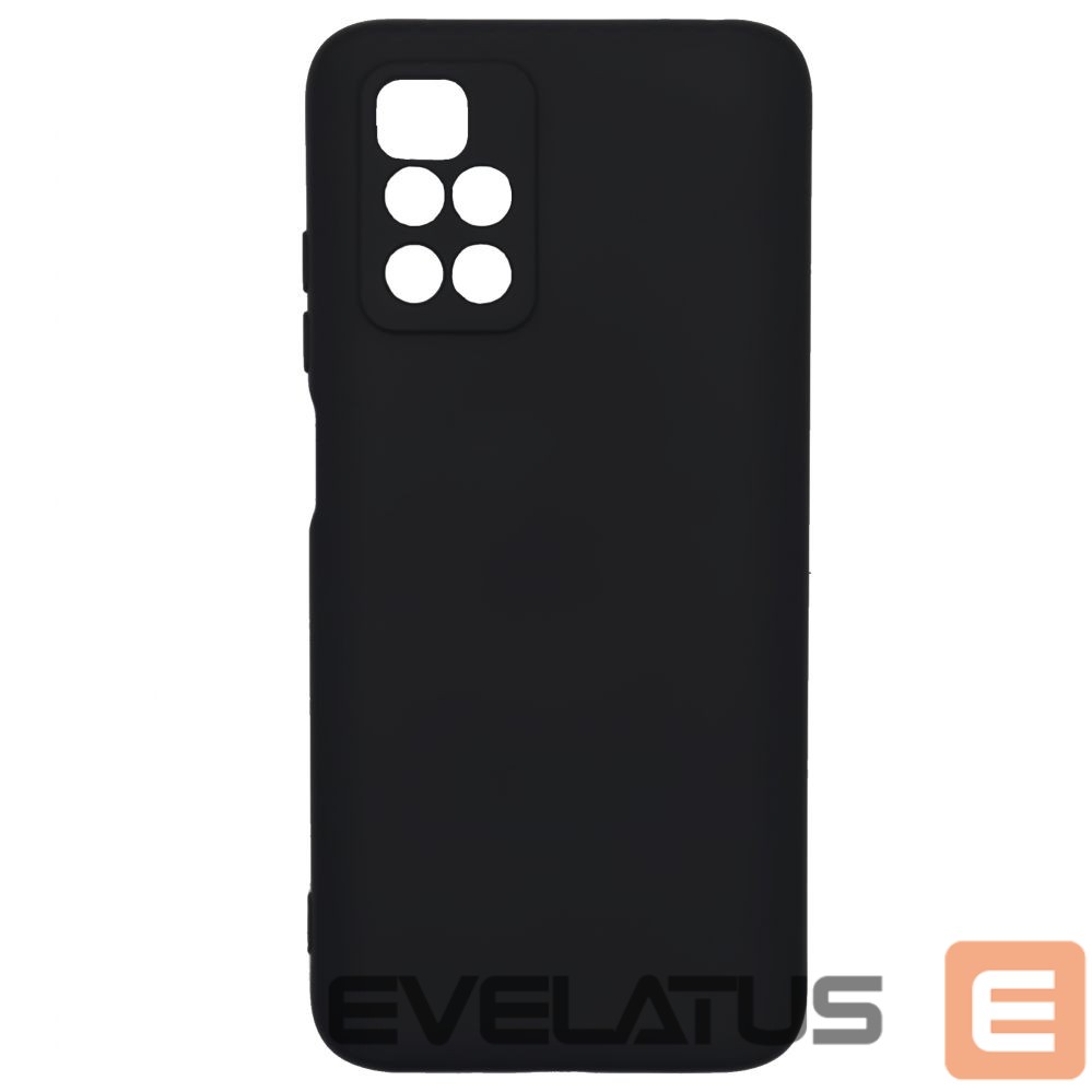 Nugarėlės dėklai Evelatus Xiaomi Poco M4 Pro 5G Nano Silicone Case Soft Touch TPU Black