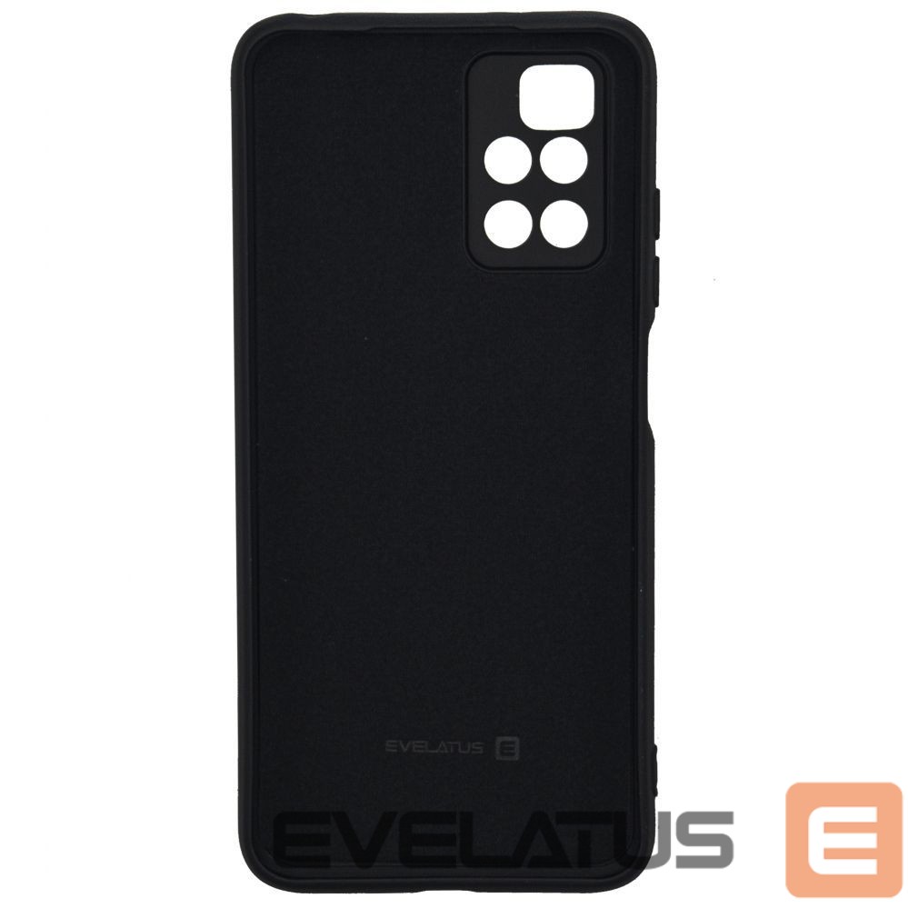 Nugarėlės dėklai Evelatus Xiaomi Poco M4 Pro 5G Nano Silicone Case Soft Touch TPU Black