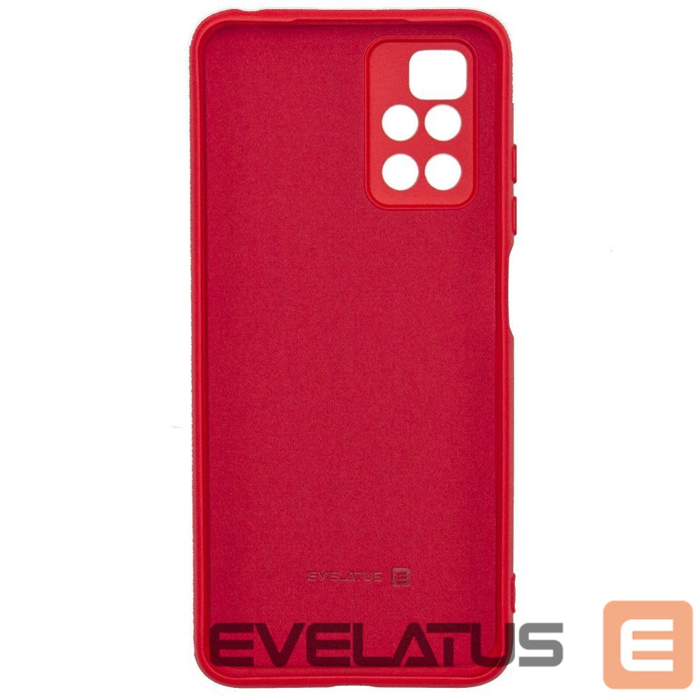 Nugarėlės dėklai Evelatus Xiaomi Poco M4 Pro 5G Nano Silicone Case Soft Touch TPU Red