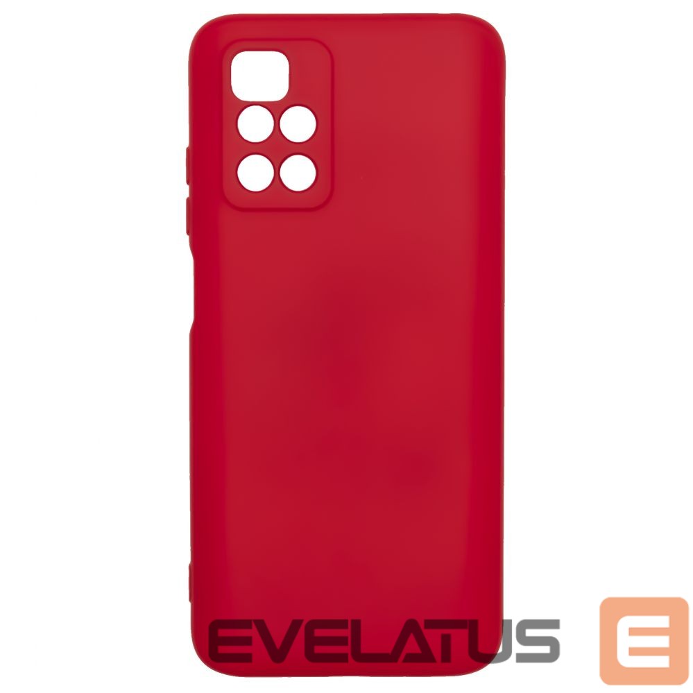 Nugarėlės dėklai Evelatus Xiaomi Poco M4 Pro 5G Nano Silicone Case Soft Touch TPU Red