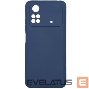 Nugarėlės dėklai Evelatus Xiaomi Poco M4 Pro Nano Silicone Case Soft Touch TPU Blue