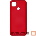 Nugarėlės dėklai Evelatus Xiaomi Redmi 9C / 10A 4G Nano Silicone Case Soft Touch TPU Red