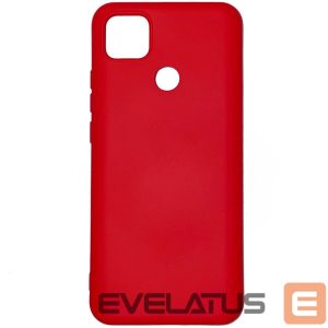 Nugarėlės dėklai Evelatus Xiaomi Redmi 9C / 10A 4G Nano Silicone Case Soft Touch TPU Red