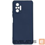 Nugarėlės dėklai Evelatus Xiaomi Redmi Note 10 Pro Nano Silicone Case Soft Touch TPU Blue