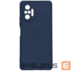 Nugarėlės dėklai Evelatus Xiaomi Redmi Note 10 Pro Nano Silicone Case Soft Touch TPU Blue