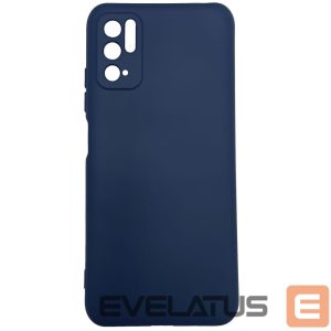 Nugarėlės dėklai Evelatus Xiaomi Redmi Note 10 5G Nano Silicone Case Soft Touch TPU Blue
