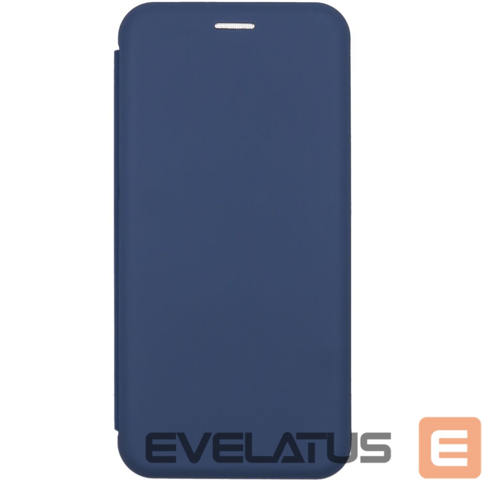 Knygos tipo dėklas dėklai Evelatus Xiaomi Poco X4 Pro 5G Book Case Dark Blue