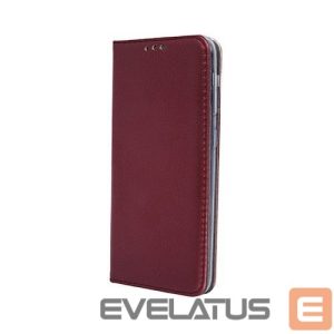 Knygos tipo dėklas dėklai iLike Xiaomi Redmi 10C / Poco C40 Book Case V1 Burgundy