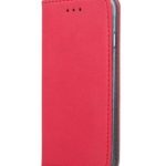Knygos tipo dėklas dėklai iLike Xiaomi Smart Magnet case Redmi Note 11 Pro 4G / Note 11 Pro 5G Red