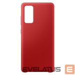 Nugarėlės dėklai iLike Samsung Galaxy S20 FE/S20 FE 2022 Soft-Touch Silicone Case Red