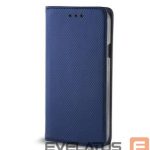 Knygos tipo dėklas dėklai iLike Xiaomi Redmi 9C / 10A Smart Magnet case Navy Blue