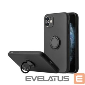 Nugarėlės dėklai iLike Xiaomi SILICONE RING DO XIAOMI REDMI 9C / 10A Black