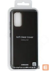 Nugarėlės dėklai Samsung - Soft Clear Cover Galaxy A32 Black