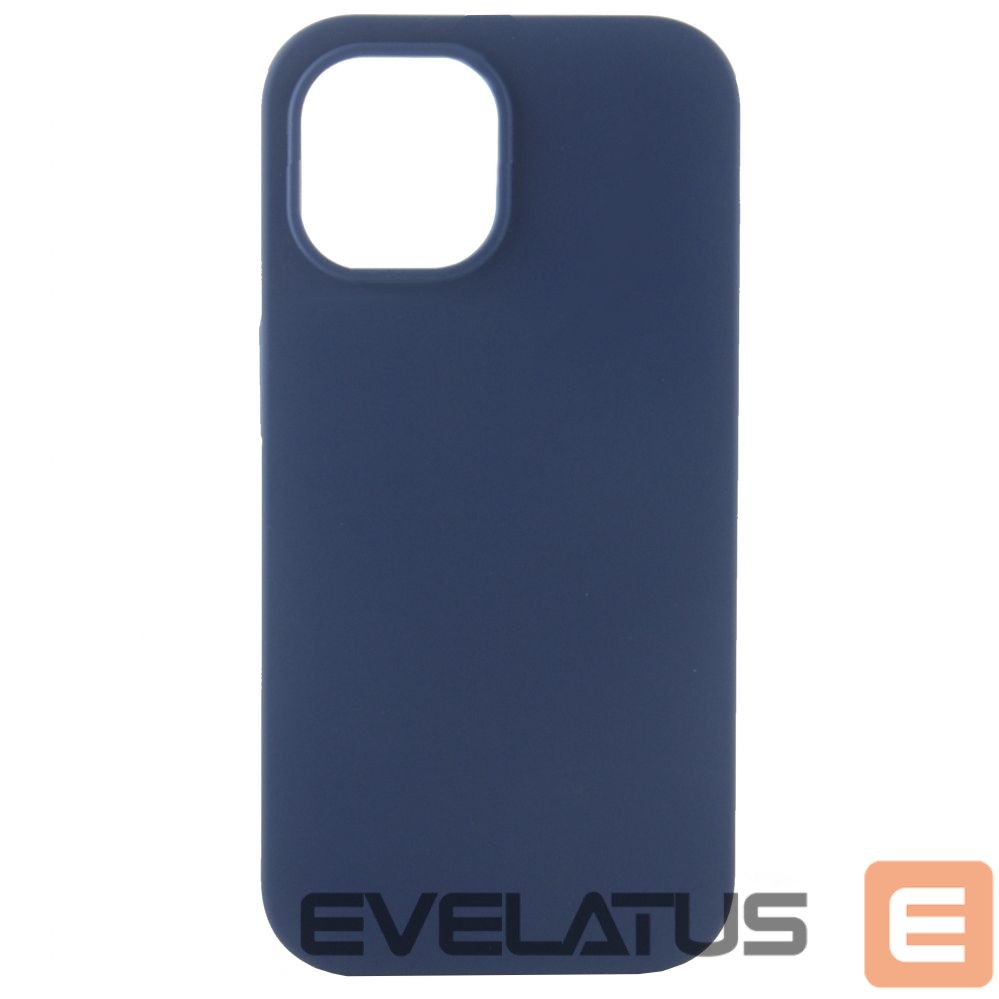 Nugarėlės dėklai Evelatus Apple iPhone 14 6.1 Premium Soft Touch Silicone Case Deep Navy