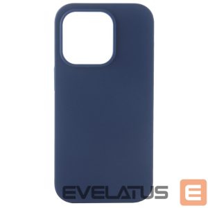 Nugarėlės dėklai Evelatus Apple iPhone 14 Pro 6.1 Premium Soft Touch Silicone Case Deep Navy