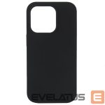 Nugarėlės dėklai Evelatus Apple iPhone 14 Pro Max 6.7 Premium Soft Touch Silicone Case Black