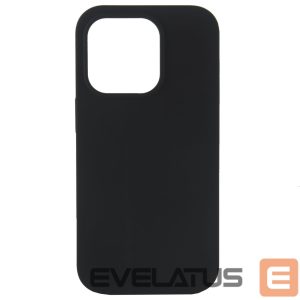 Nugarėlės dėklai Evelatus Apple iPhone 14 Pro Max 6.7 Premium Soft Touch Silicone Case Black