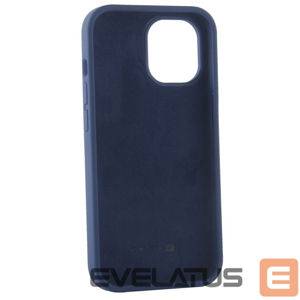 Nugarėlės dėklai Evelatus Apple iPhone 14 Pro Max 6.7 Premium Soft Touch Silicone Case Deep Navy
