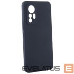 Nugarėlės dėklai Evelatus Xiaomi 12 Lite Premium Soft Touch Silicone Case Midnight Blue