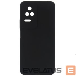 Nugarėlės dėklai Evelatus Xiaomi POCO F4 Premium Soft Touch Silicone case Black