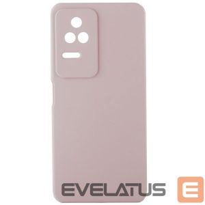 Nugarėlės dėklai Evelatus Xiaomi POCO F4 Premium Soft Touch Silicone Case SandPink