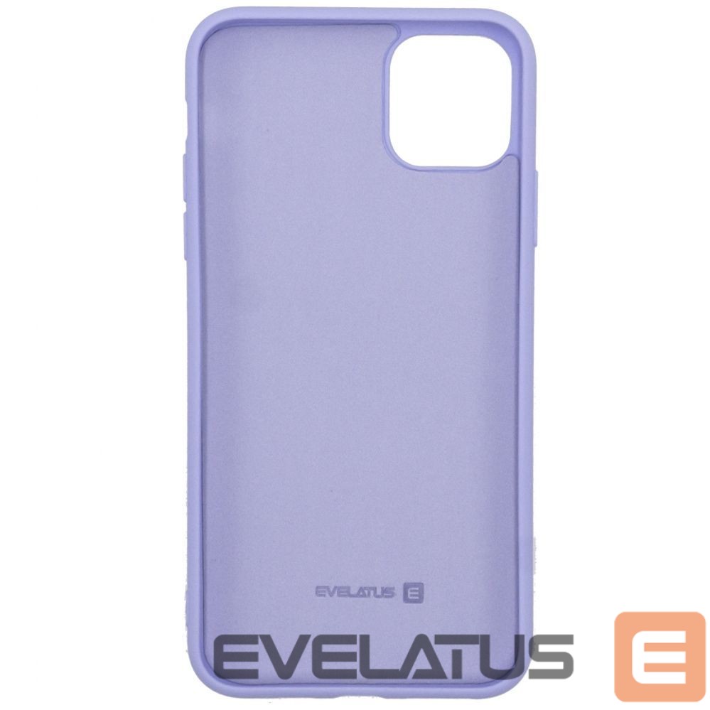 Nugarėlės dėklai Evelatus Apple iPhone 14 6.1 Nano Silicone Case Soft Touch TPU Purple