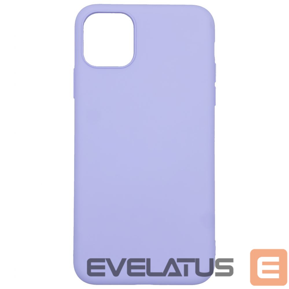 Nugarėlės dėklai Evelatus Apple iPhone 14 6.1 Nano Silicone Case Soft Touch TPU Purple