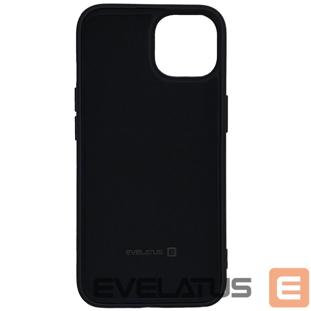 Nugarėlės dėklai Evelatus Apple iPhone 14 Plus 6.7 Nano Silicone Case Soft Touch TPU Black