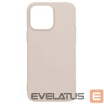 Nugarėlės dėklai Evelatus Apple iPhone 14 Pro 6.1 Nano Silicone Case Soft Touch TPU Beige