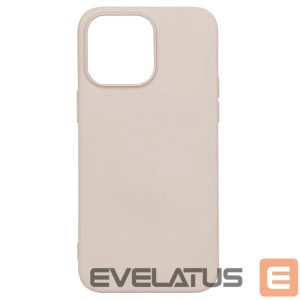 Nugarėlės dėklai Evelatus Apple iPhone 14 Pro 6.1 Nano Silicone Case Soft Touch TPU Beige