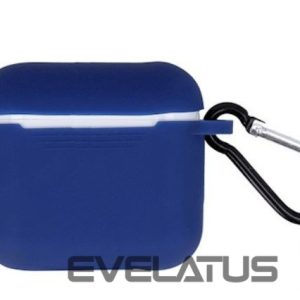 Dėklai ausinėms iLike Apple Case for Airpods 3 with hook Blue