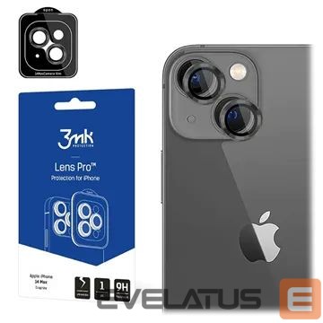 Apsauginiai stiklai 3MK iPhone 14 - Lens Protection Pro Graphite