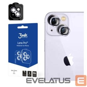 Apsauginiai stiklai 3MK Apple iPhone 14 - Lens Protection Pro Violet 