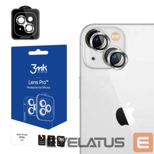 Apsauginiai stiklai 3MK  iPhone 14 Max - Lens Protection Pro Silver 