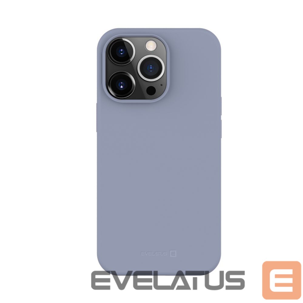 Nugarėlės dėklai Evelatus Apple iPhone 13 Pro Premium Soft Touch Silicone Case Lavender Gray