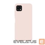 Nugarėlės dėklai Evelatus Samsung Galaxy A22 5G Premium Soft Touch Silicone Case Pink Sand