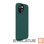 Nugarėlės dėklai Evelatus Apple iPhone 14 Plus Genuine Leather case with MagSafe Dark Green