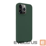Nugarėlės dėklai Evelatus Apple iPhone 14 Pro Max Genuine Leather case with MagSafe Dark Green